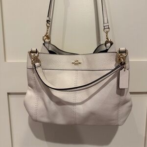 Coach Small Lexy Pebbled Leather Bag